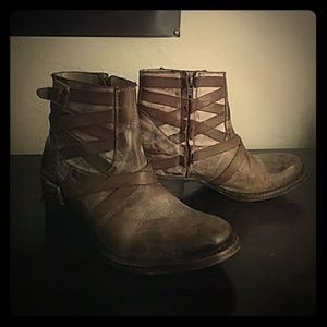 Freebird brown leather boots